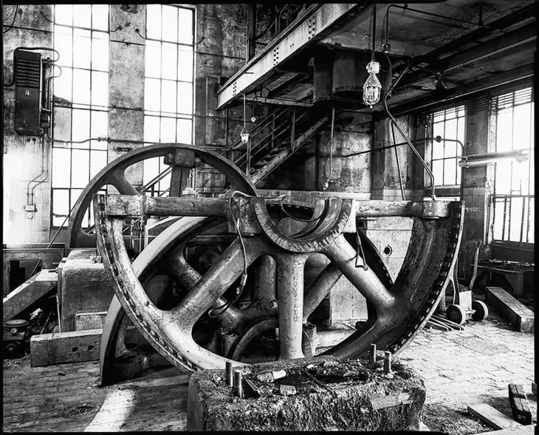 Schwungrad Brikettfabrik 64, Lauchhammer 1994